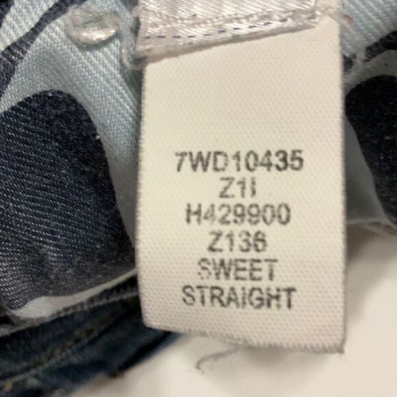 Lucky Brand Sweet Straight Jeans. Midrise. 29”W-Size 6. - Picture 13 of 14